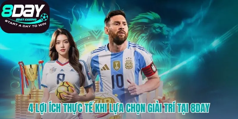 Tỷ lệ trả thưởng cao và tốc độ nạp rút nhanh chóng tại 8Day